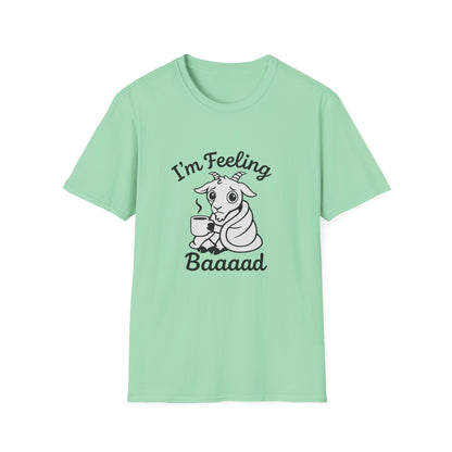 Goat T-Shirt - 'I'm Feeling Baaad' Softstyle Tee