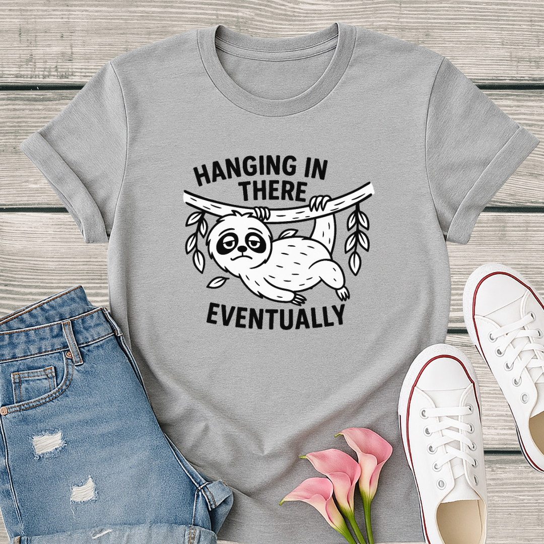 Sloth T-Shirt - 'Hangin' In There' Softstyle Tee