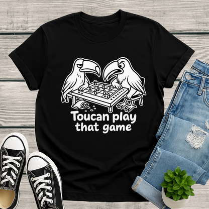 Toucan T-Shirt - 'Toucan Play That Game' Softstyle Tee